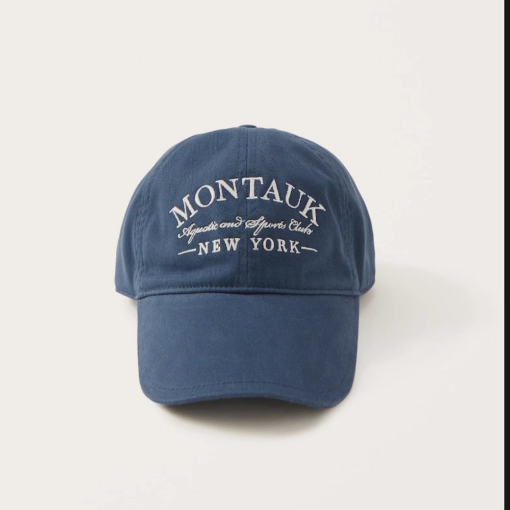 Abercrombie Twill Graphic Baseball Hat